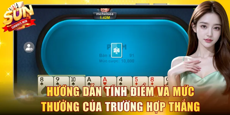 Hướng dẫn tính điểm và mức thưởng của trường hợp thắng