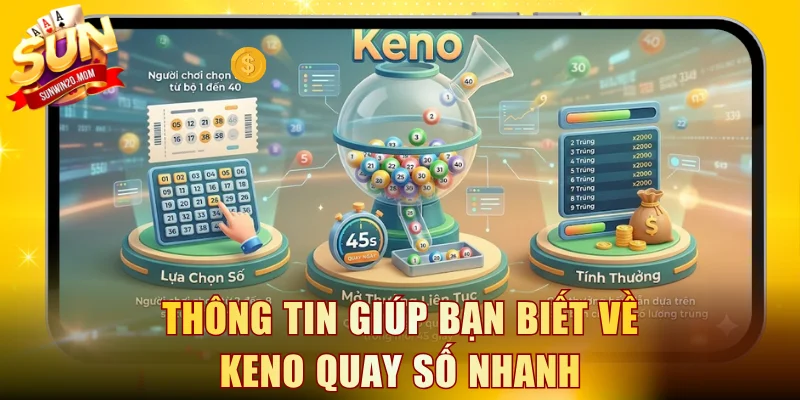 Thông tin giúp bạn biết về Keno quay số nhanh